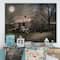 Designart - Forgotten in Moonlight - Farmhouse Canvas Artwork